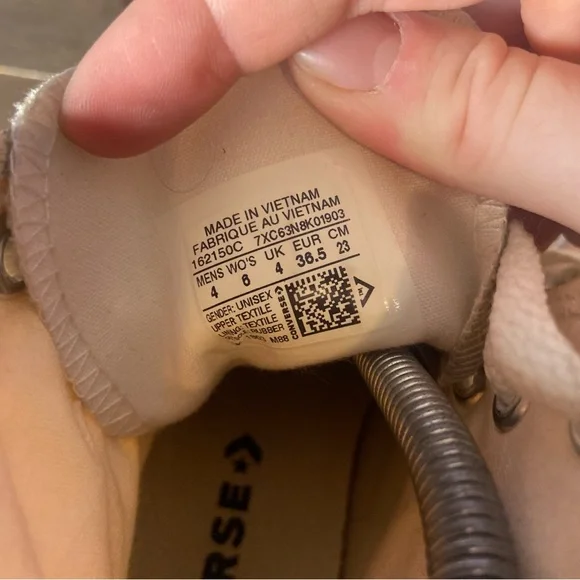 Converse all star chuck Taylor Womens size 6 shoes tie dye high top sneakers - Picture 8 of 8